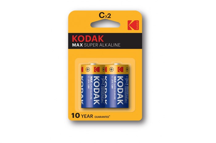 Элемент питания Kodak MAX LR14-2BL  [ KC-2] 2шт - фото 11021
