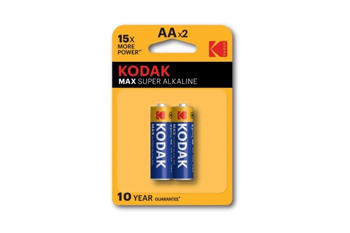 Элемент питания Kodak MAX LR6-2BL [ KАА-2 ]  2шт - фото 11034