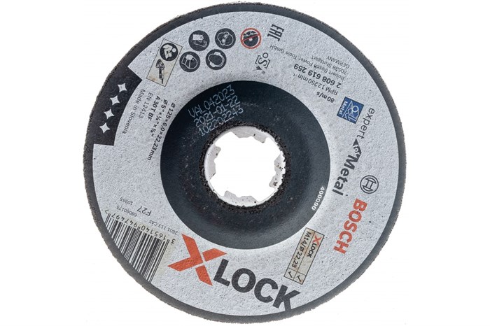 X-LOCK ОБДИРОЧНЫЙ КРУГ 125x6 E.f.Metal BOSCH - фото 11178