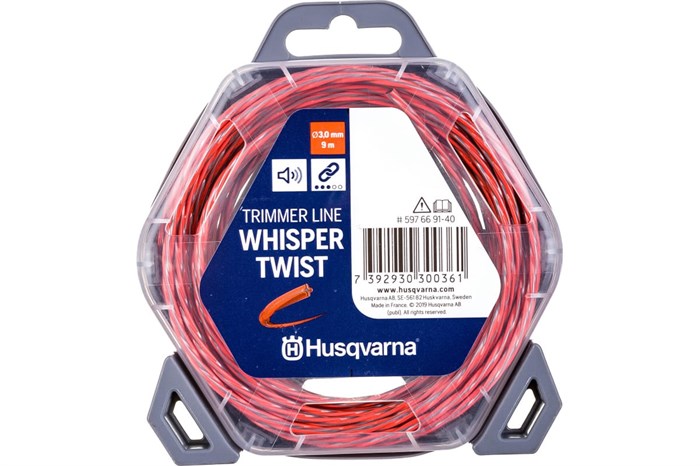 Корд триммерный бесшумный Whisper Twist, 3.0 мм/9 5976691-40 - фото 13742