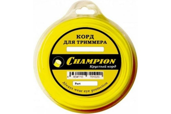 Корд трим.CHAMPION  Round 3.0мм*164м (круглый)+нож C5020 - фото 15383