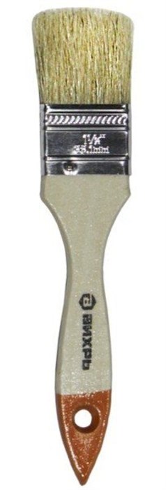 Кисть СТАНДАРТ 38 мм 1,5'' натуральная щетина Вихрь 73/3/4/2 - фото 15812