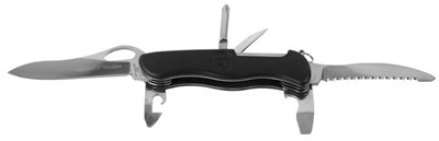 Нож ЗУБР "ЭКСПЕРТ" складной многофункциональный, "7 в 1",  пластиковая рукоятка, - фото 4759