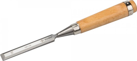 Стамеска-долото "СТ 500" с деревянной ручкой ЗУБР 16мм - фото 7437