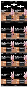 Батарейки Duracell BASIC LR6 AA 1шт