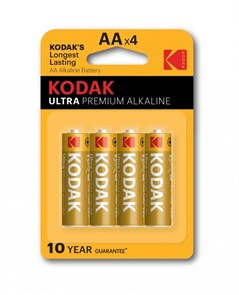 Элемент питания Kodak ULTRA PREMIUM LR6-4BL [ KАА-4 ]  4шт