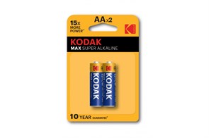 Элемент питания Kodak MAX LR6-2BL [ KАА-2 ]  2шт
