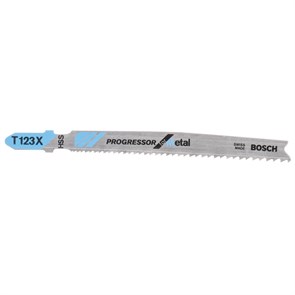 Пилки лобзиковые Bosch T123 XF, HSS *PROGR, 2608638473