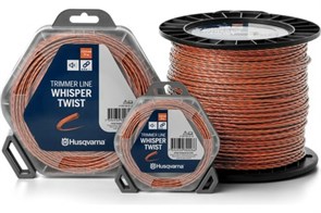 Корд триммерный бесшумный Whisper Twist, 2.4 мм/1 м // Хускварна 5976691-22 1м