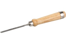 Стамеска-долото "СТ 500" с деревянной ручкой  ЗУБР 6мм