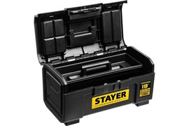 Ящик для инструмента "TOOLBOX-19" пластиковый, STAYER Professional
