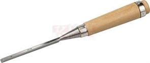 Стамеска-долото "СТ 500" с деревянной ручкой ЗУБР 8мм