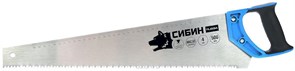 Ножовка по дереву (пила) 500 мм, шаг 4 TPI (6 мм), СИБИН