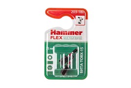 Бита Hammer Flex 203-180  TORX-15  25мм, 2шт.