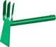 Мотыга-рыхлитель, РОСТОК 421424, с металлической ручкой, "лопатка+3 зуба" прямая, ширина рабочей части - 60мм - фото 9554